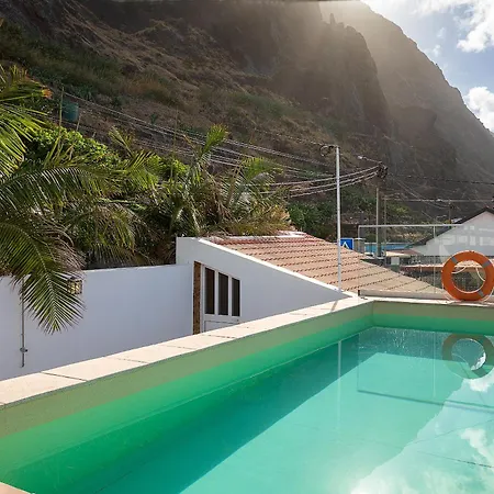 Villa Com Piscina Entre O Mar E As Montanhas Paul do Mar  Exterior foto